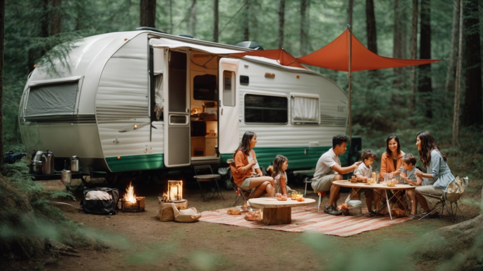 Transform Your Campsite with the TableTopper™ by Fresko Decor