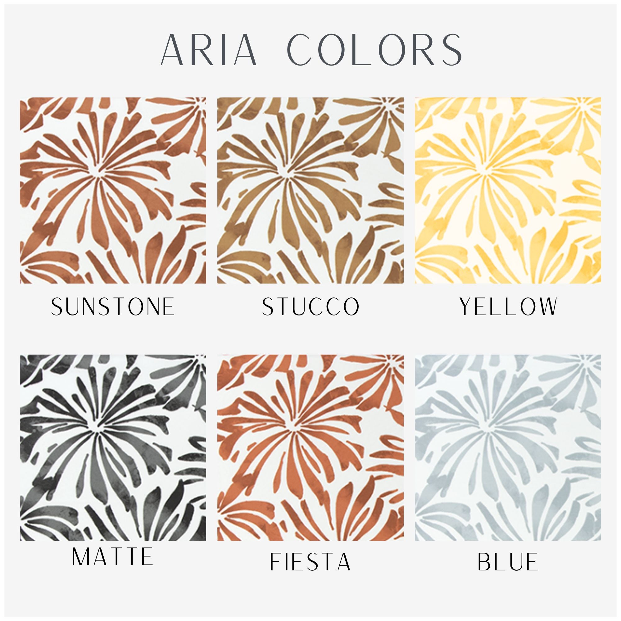 Aria Pillow Cover - Lumbar | 18" | 20"