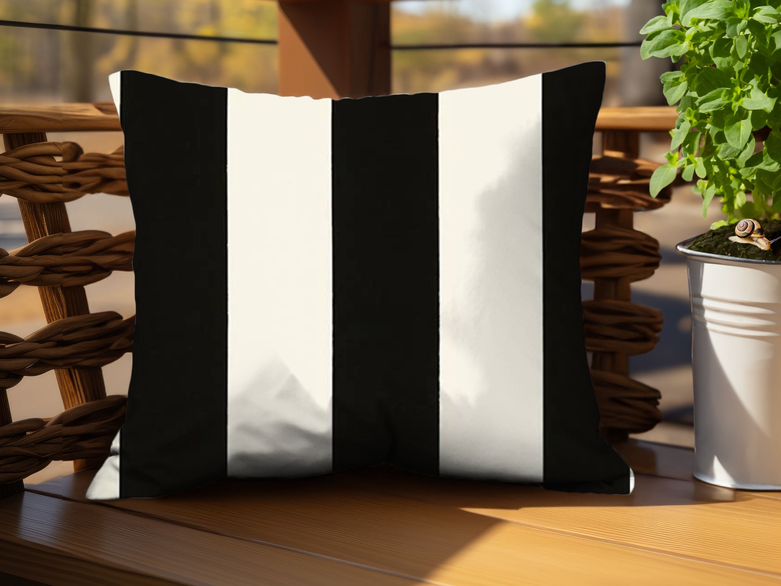 Striped Pillow Cover - Lumbar | 18" | 20"
