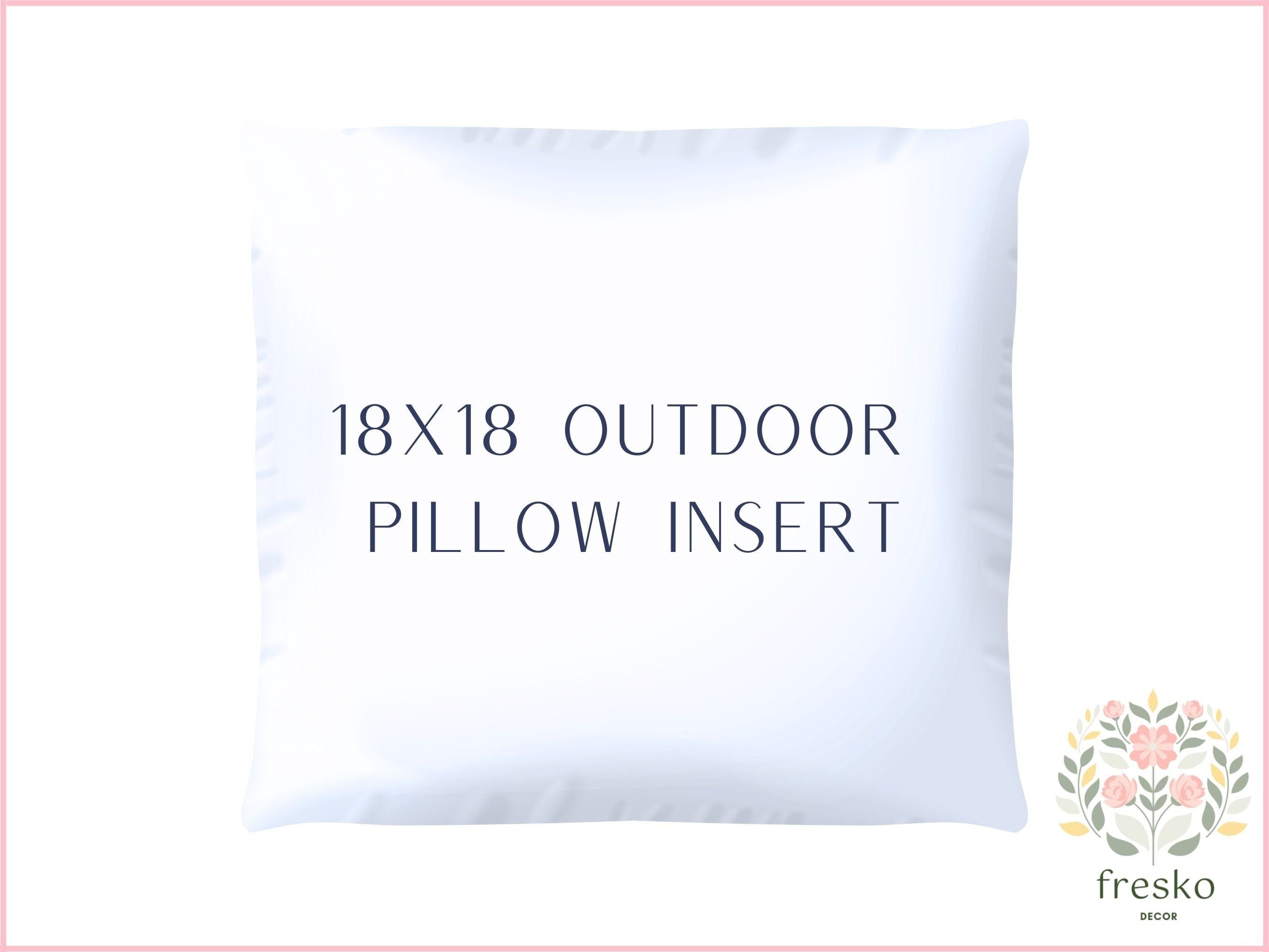 18x18 outdoor pillow insert hotsell