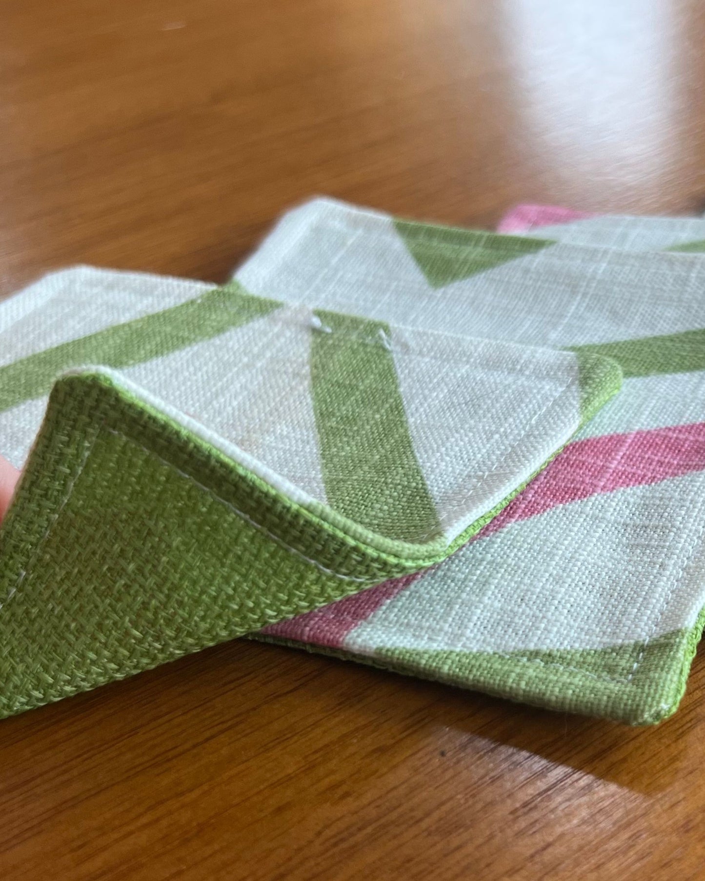 Fabric Cocktail Coasters (4 Pack)