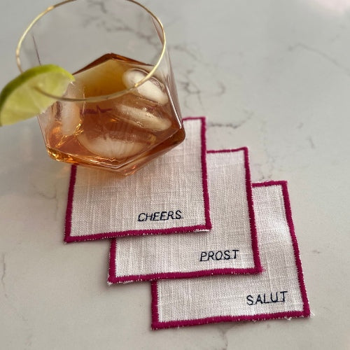 Personalized Cocktail Coasters (4 Pack)