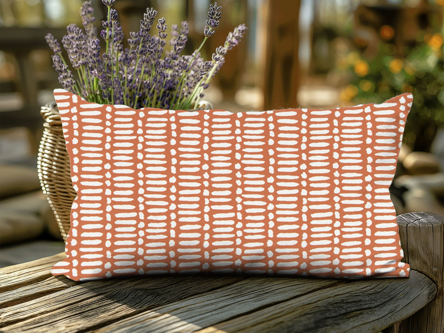 Autumn Orange Pillow Cover - Lumbar | 18" | 20"