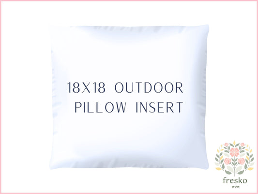 Outdoor Pillow Insert - 18"